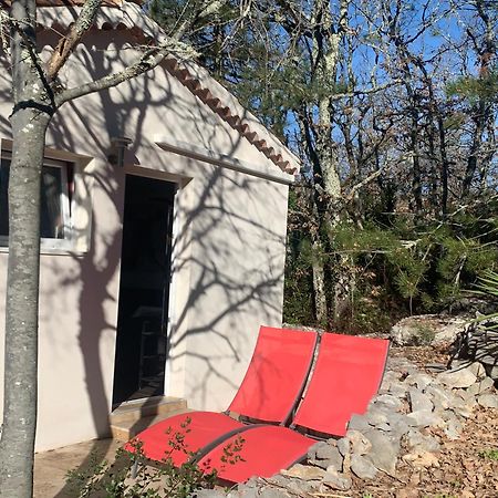 Le Mazet, Studio Avec Terrasse Et Acces Piscine Saint Alban Auriolles Екстериор снимка